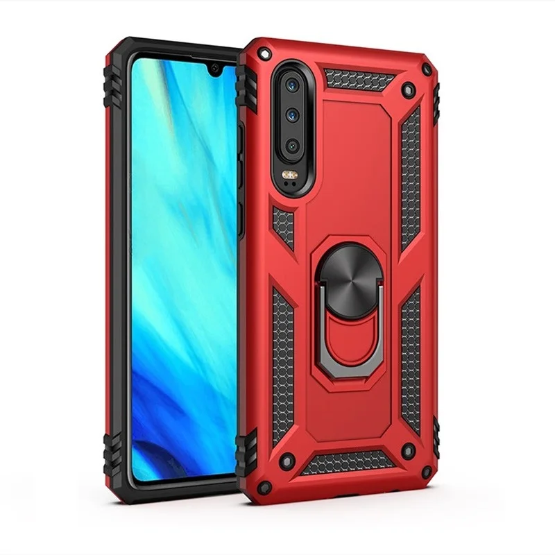 

For Huawei P30 Pro P Smart Nova 4e Case Shockproof Armor Kickstand Cover For Huawei P20 Lite P30 Lite Phone Shell Coque