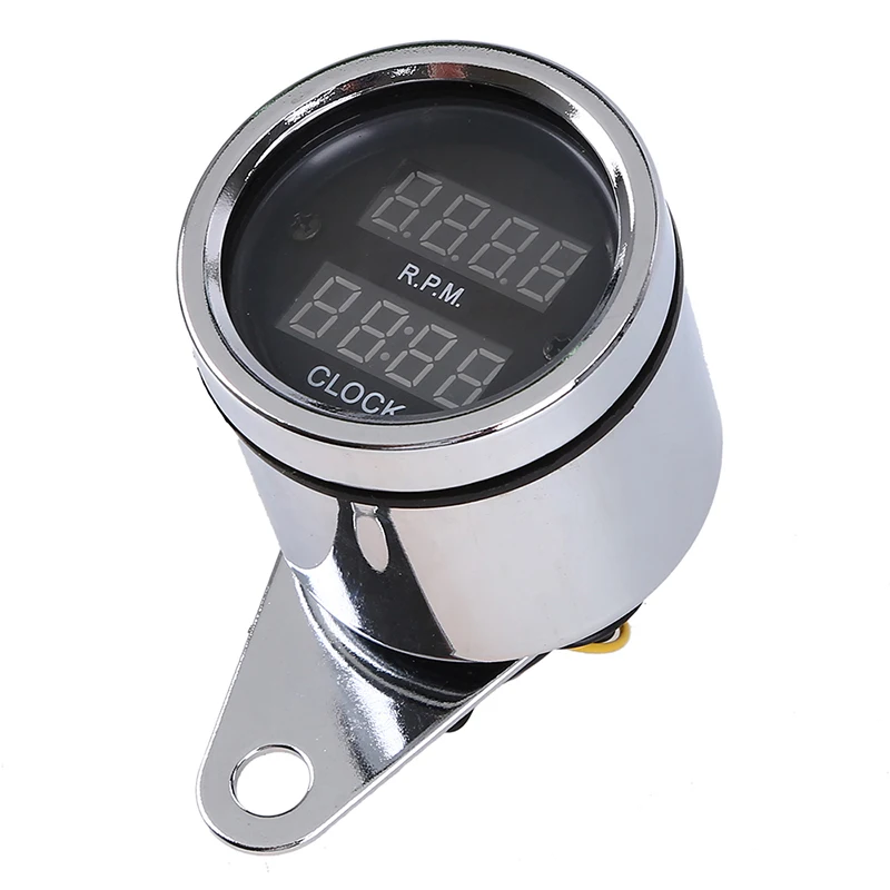 Buy Universal Motorbike Digital Speedometer Gauge Motocross Motorcycle Meter