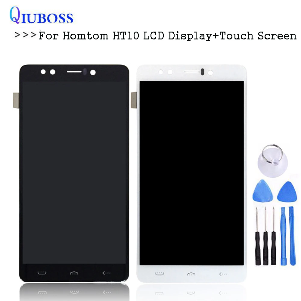 Для Homtom HT10 ЖК-экран новый оригинальный 5 дюймов 1920X1080 ЖК-дисплей + сенсорная панель