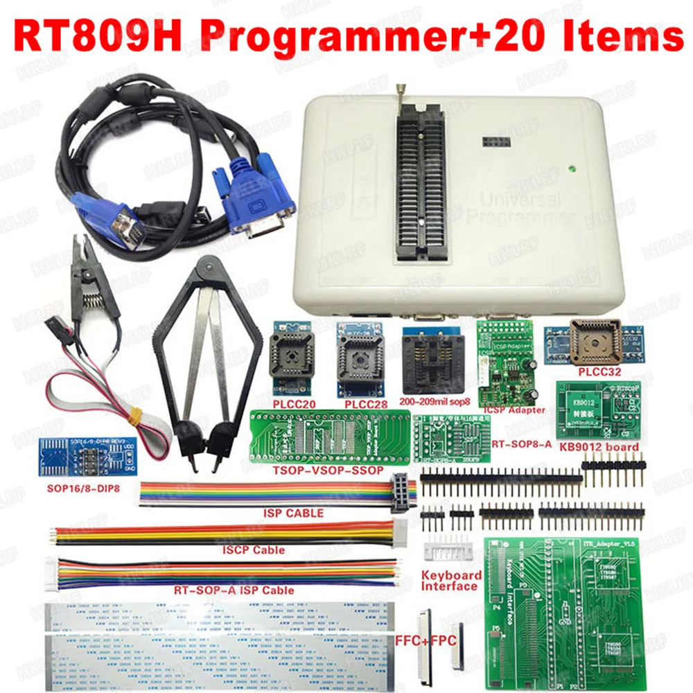 RT809H EMMC Программирование Nand Flash со всеми адаптерами BGA48 BGA63 BGA64 BGA169 адаптер RT809H EMMC Nand Flash