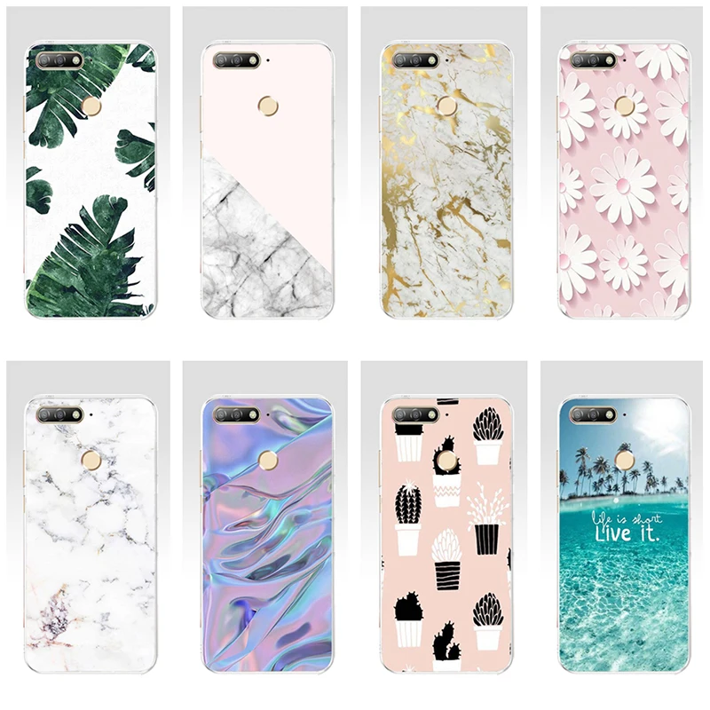 

TPU Silicone case For Huawei Honor 7A Pro Case 5.7" AUM-L29 Phone Case on Honor 7A 5.45" DUA-L22 Russian Back Cover Coque bumper