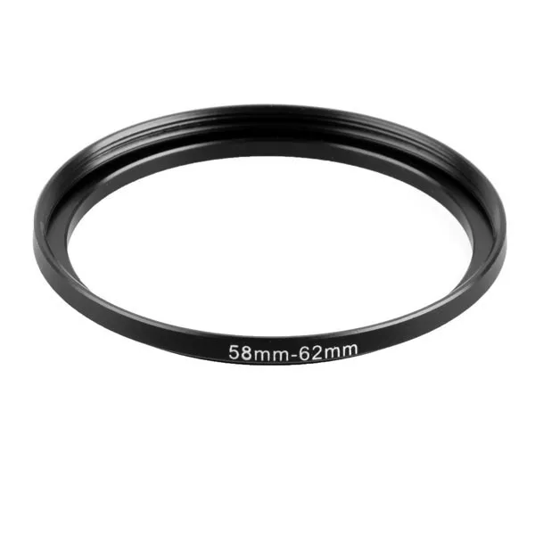 10PCS Camera Lens Filter Adapter Ring 58mm to 62mm UV 18 55 lens Filter