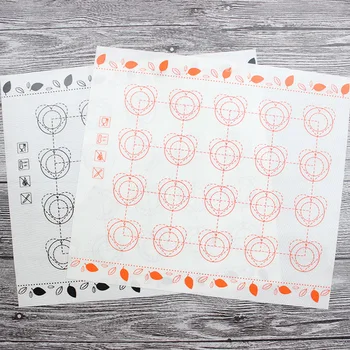 

Macaron Cake Baking Mat Silicone Fondant Baking Accessories Oven Baking Tools Pastry Tools Dough Roll Mats Pad 40X30CM/29X26CM