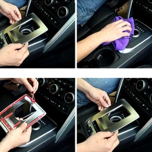 Шестерни Цельнокройное рамки крышка отделка 1 шт. для Land Rover Discovery Sport левым только