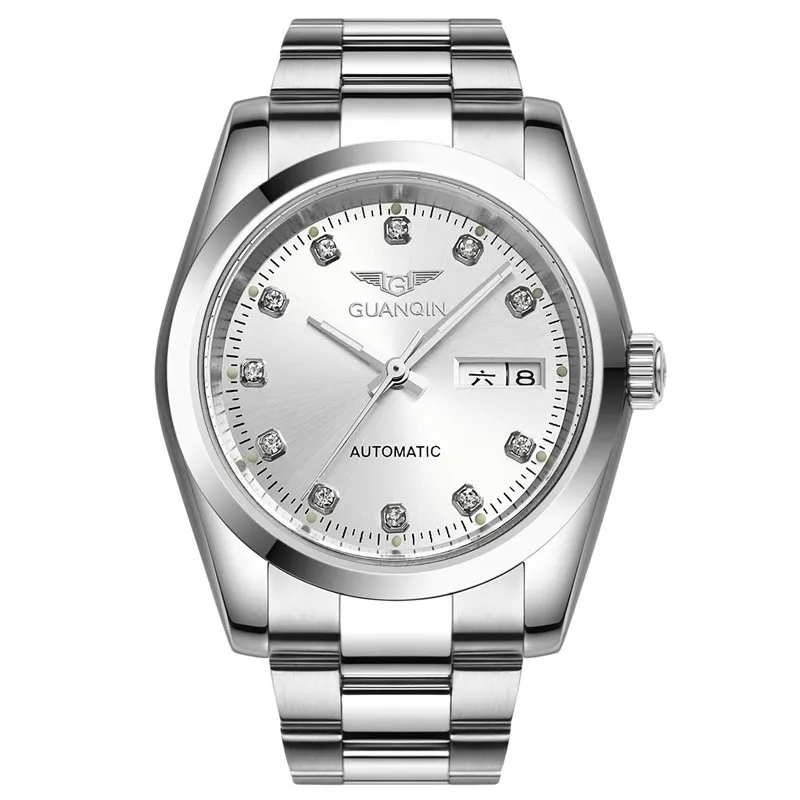 GUANQIN Watch Men Date Water Resistant Automatic Self-Wind Mechanical Wristwatches Luxury Man Watch 2017 Small Men's Watches (25)