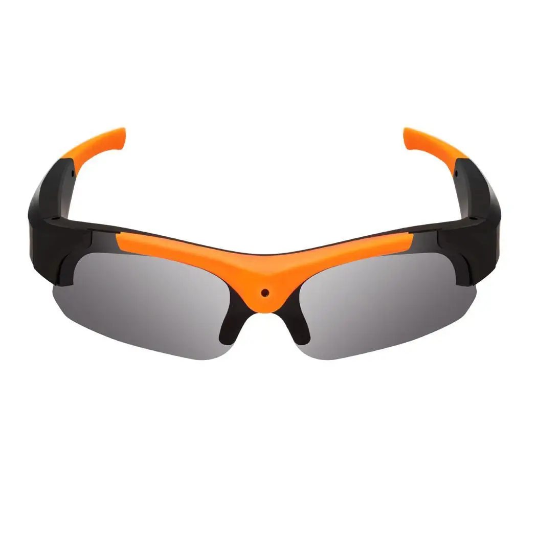  Fashion 1080P Outdoor Sport Camera Sunglasses 500mAh Lithium Battery DC 5V Sports USB Micro SD (TF)