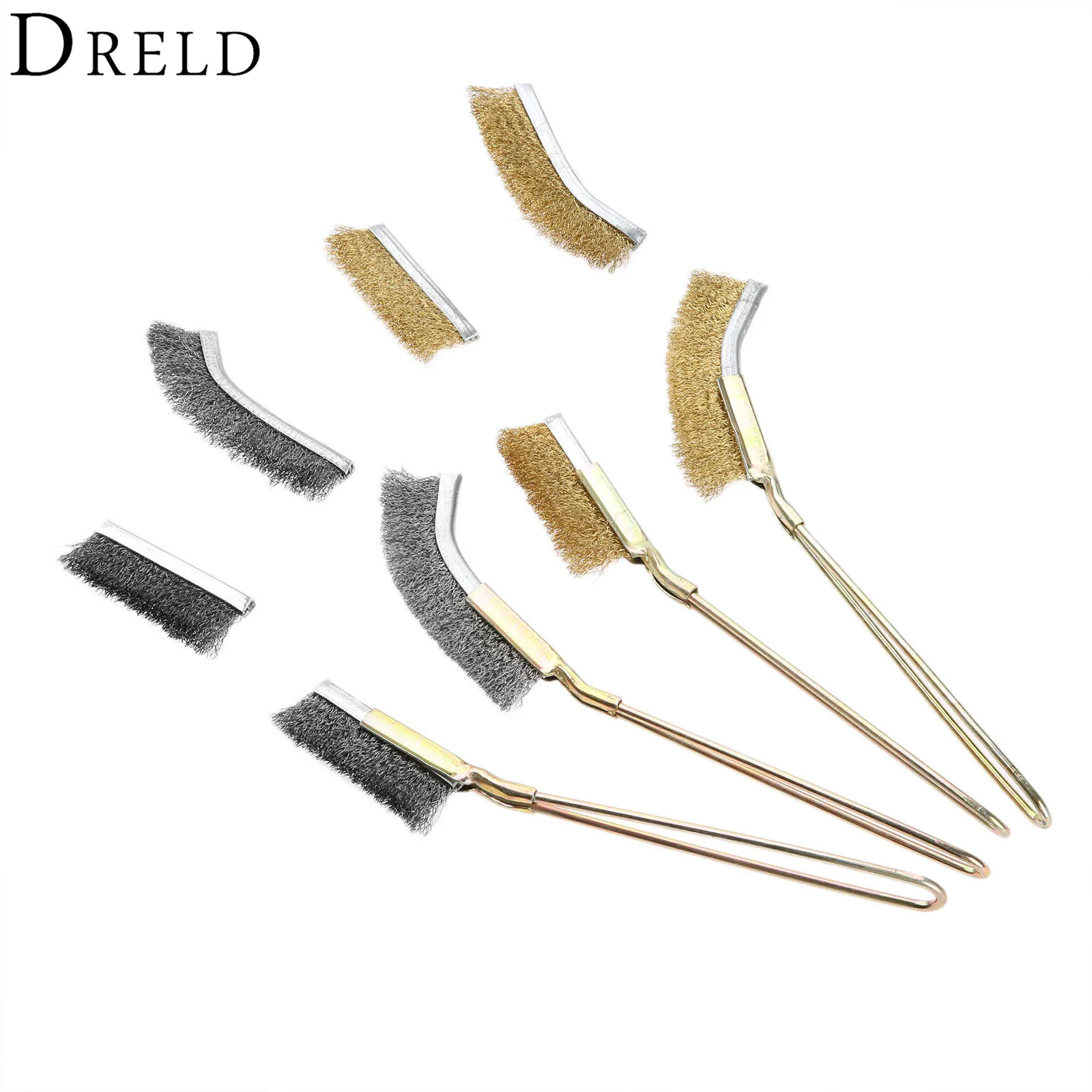 Стальная зеркальная полировальная щетка DRELD колесо Dremel аксессуары вращающиеся