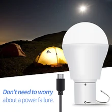 Solar Light LED Bulb Outdoor Lighting Emergency 15W Solar Lamp For garden Light Camping Tent Solar Bulb 5V~8V USB Rechargeable Solar Light LED Bulb Outdoor Lighting Emergency 15W Solar Lamp For garden Light Camping Tent Solar Bulb 5V~8V USB Rechargeable