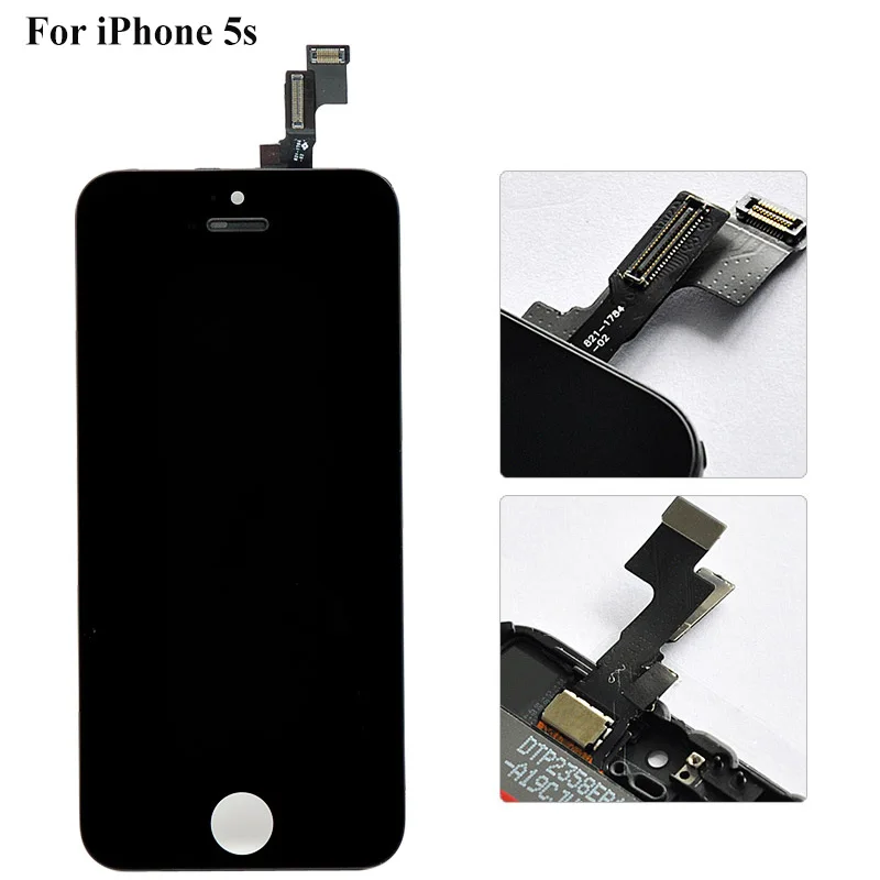 10 AAA Качество без битых пикселей для iPhone 5 5c 5S ЖК дисплей сенсорный экран с