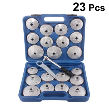 

23 in 1 Steel Convenient Practical Durable Automotive Car Cup Oil Filter Remover Wrench Kit Set A30