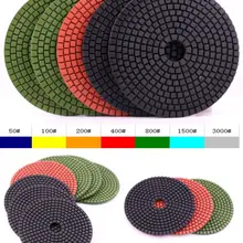 1500# Премиум влажные 125 мм 5 дюймов диски для полировки гранита влажной для Гранит и Мрамор
