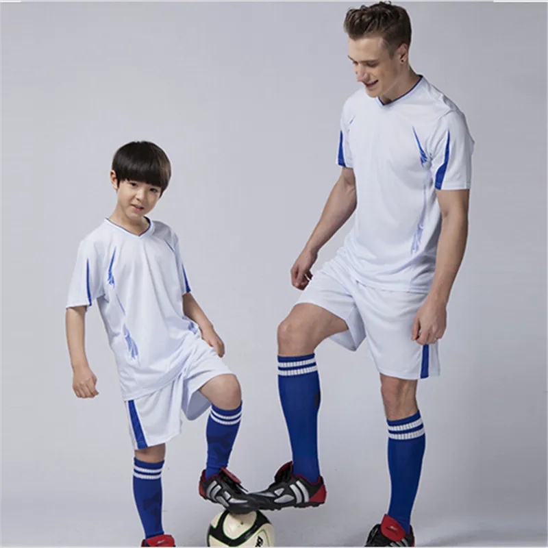 Camisa de futebol майки спортивные наборы для ухода за кожей для мужчин тренировочные костюмы взрослых Мужской Футбол Униформа с короткими рукавами maillot de foot