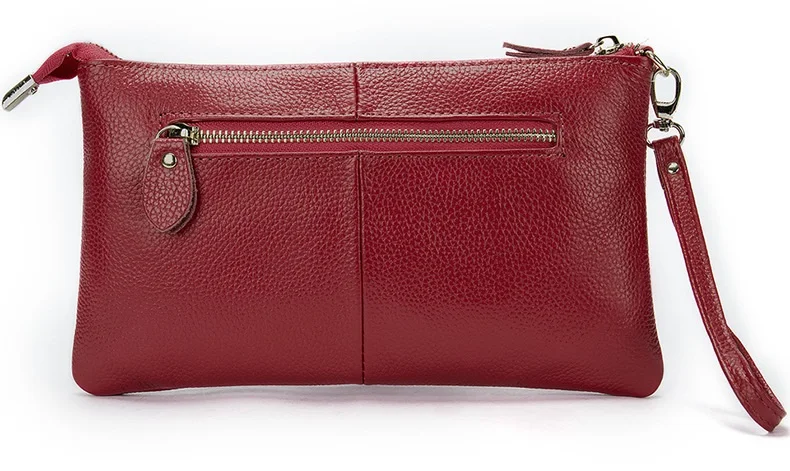 MJ Women Genuine Leather Shoulder Bag Female Real Leather Messenger Bag Crossbody Handbag Clutch Purse Ladies Casual Bags (16)
