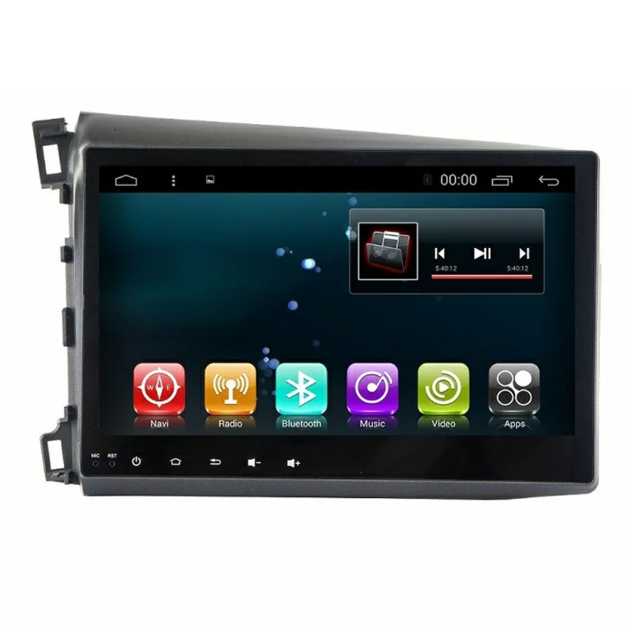 Excellent Asvegen 10.2 inch Android 7.1Quad Core Car Auto WIFI Radio Multimedia Player GPS Navigation For Honda Civic 2012-2015 1
