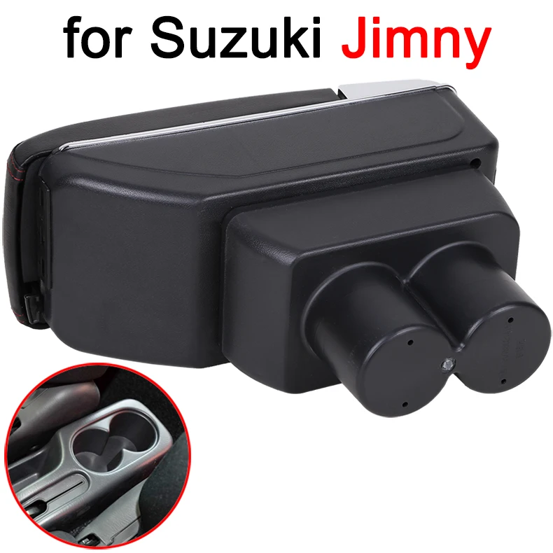 

Armrest Box Storage with Front & Rear USB for Suzuki Jimny