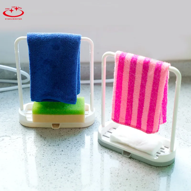 

1Pc Wonderful Holder For Kitchen Sink Organizer Towel Rack Useful Stand Hanger Rack Bag
