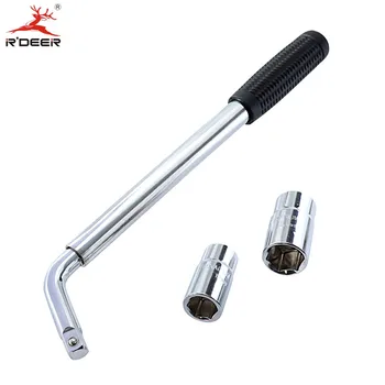

Telescopic Wrench Car Repair Spanner Tool Kits With 1/2'' Double End Socket 17/19 21/23 mm Auto Tire Wheel Nut Removal Hand Tool