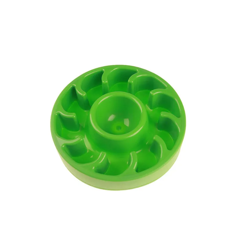 High Quality PP Pets Bowl Food Water Feeding Slow Portable Travel Anti-choke Bowl Dish for Dogs Cat Water Feeder Dish 40DC19 (4)
