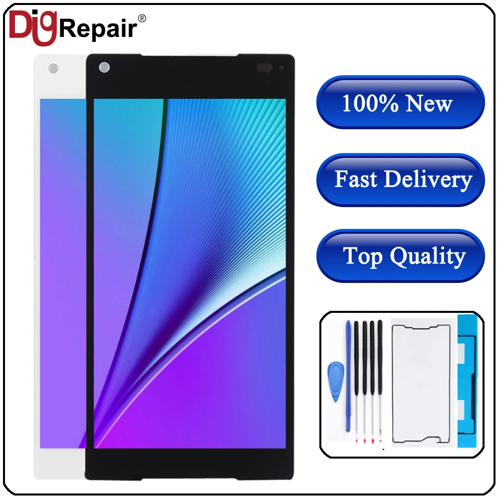

4.6" z5 compact lcd For Sony Xperia Z5 Compact lcd E5803 E5823 LCD Display Digitizer Touch Screen AAA For Sony Z5 Compact lcd