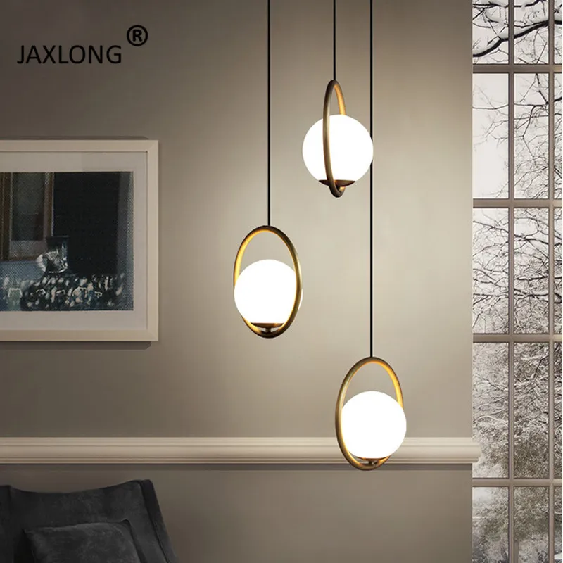 

Modern LED Lighting Nordic Style Bedside Simple Pendant Lamp Coffee Shop Novelty Creative Decor Pendant Lights Loft Hanging Lamp