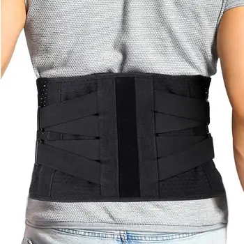 

Double Pressure Nursing Belt Adjustable Lumbar Brace Lower Back Belt Support for Posture Recovery Waist Pain Relief Women & Men