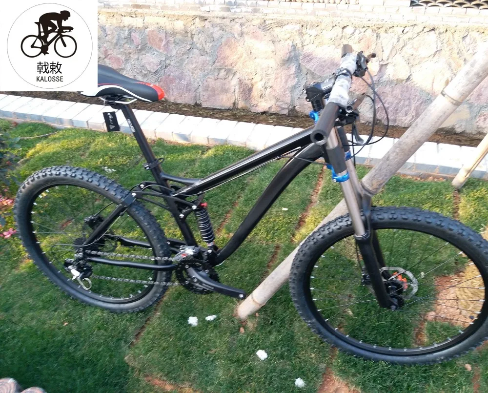 Sale Kalosse  M4000 27speed   Soft-tail frame XC/AM   bicicleta mountain bike woman  26er  bikes alloy  Hydraulic   brakes 8