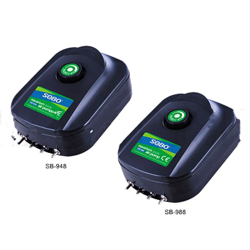 Quiet 220v 8W 12W Air Pump Adjustable Super Silent 4 Outlet Aquarium Fish Tank Oxygen Aerator Koi | Дом и сад