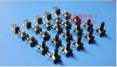 

100PCS horizontal band stand switch 6 * 6 * 9MM touch switch button switch 2Pin