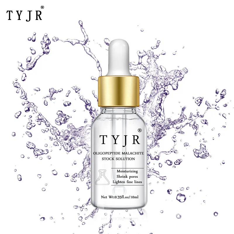 

1Set=10ml Anti-Aging Fades Fine Lines Repair Skin Malachite Hydrating Shrink Pore Essence Liquid Moisturizing Effectively activa