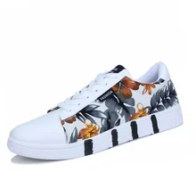 Новинка года; парусиновая Мужская обувь; Низкие повседневные эластичные туфли; классические тканевые туфли на низком каблуке для пар; Студенческая обувь для отдыха с принтом