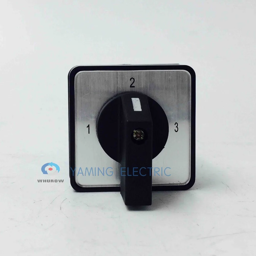 Yteam electric YMW26 25/2(S17818) 25A 2 полюсный 3 позиционный регулятор цепи двигателя