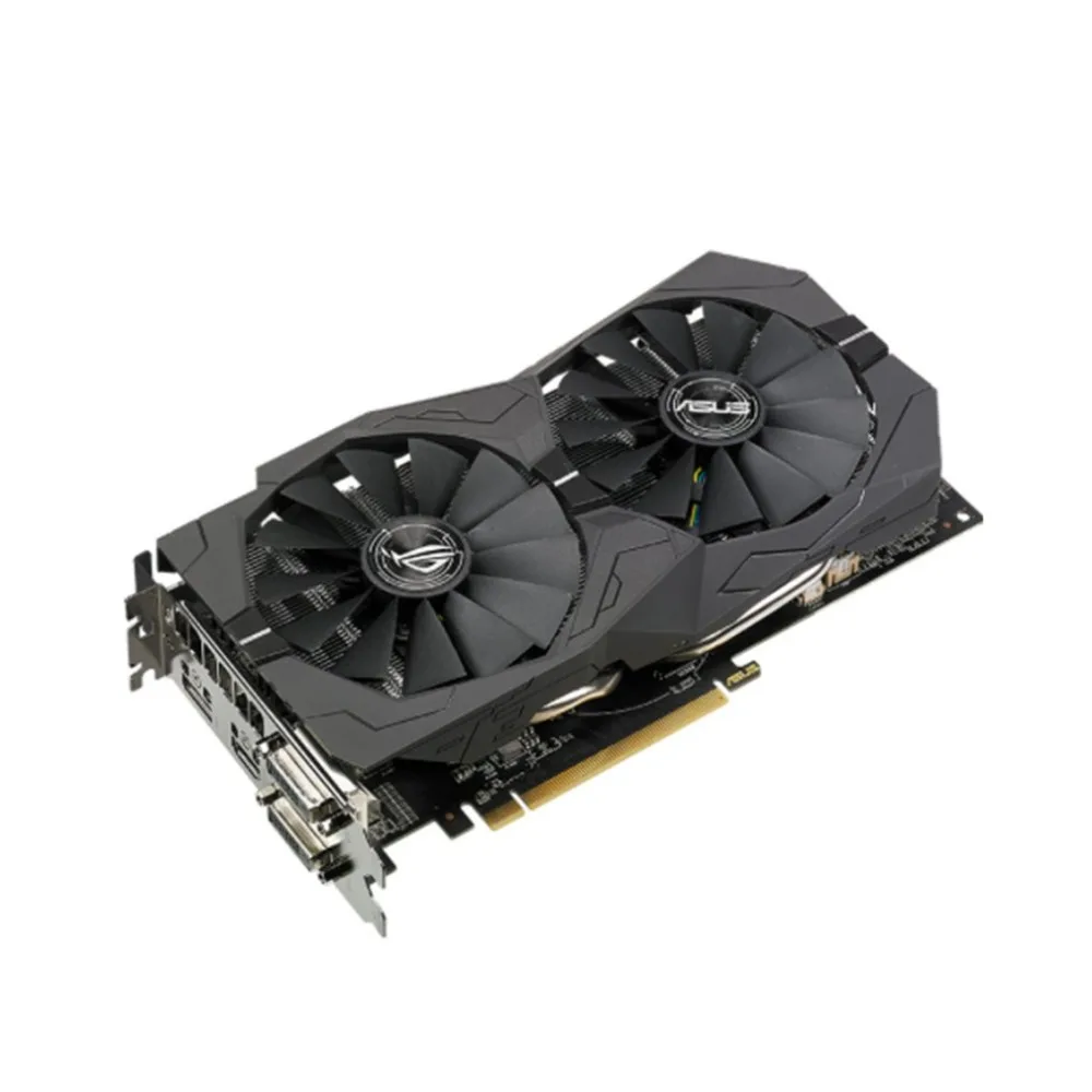 ASUS ROG Strix Radeon RX 570 O4G Gaming OC Edition GDDR5 DP HDMI DVI VR Ready AMD Graphics Card (ROG-STRIX-RX570-O4G-GAMING)