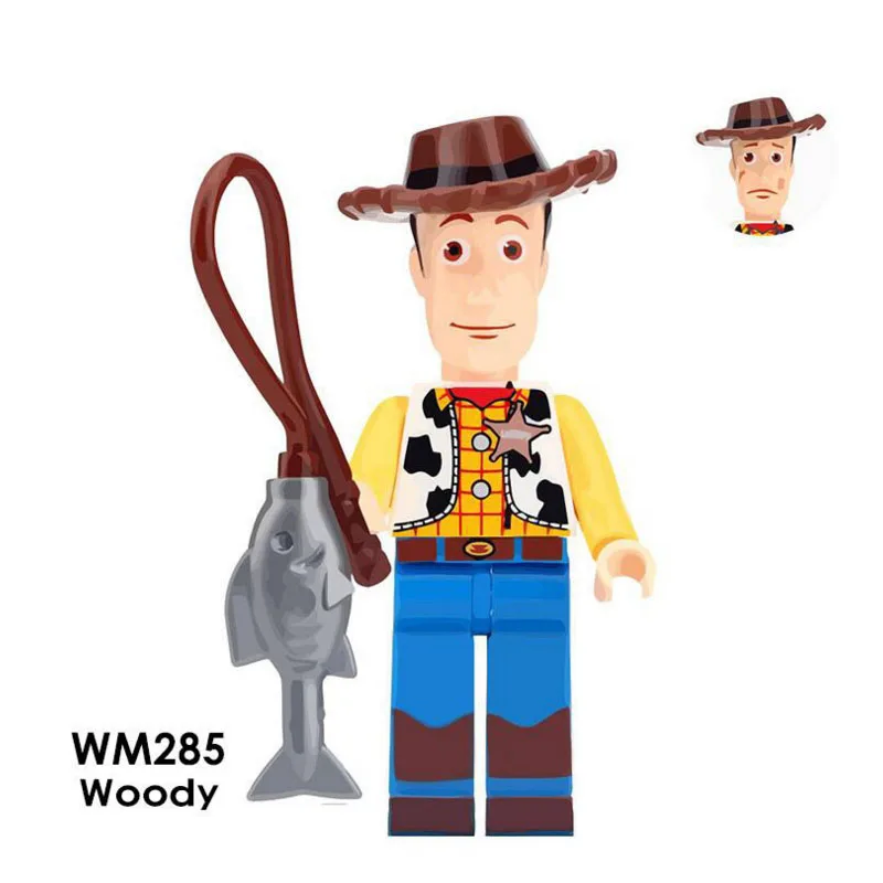 

Single Sale Super Heroes Star Wars 285 Woody Model Mini Building Blocks Figure Bricks Toys kids gifts