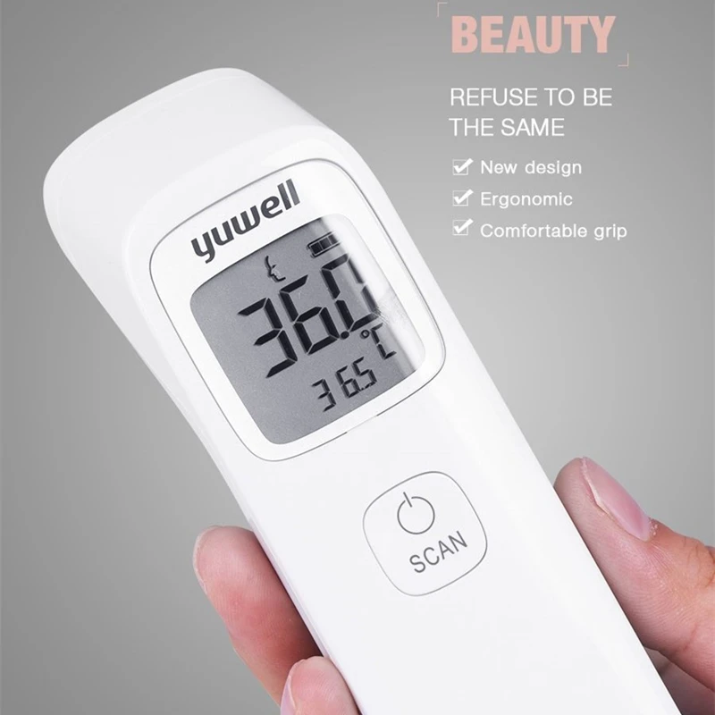 

YUWELL YHW-2 Forehead thermometer baby electronic Thermometer Infrared Digital thermometer body Non Contact body Temperature Gun