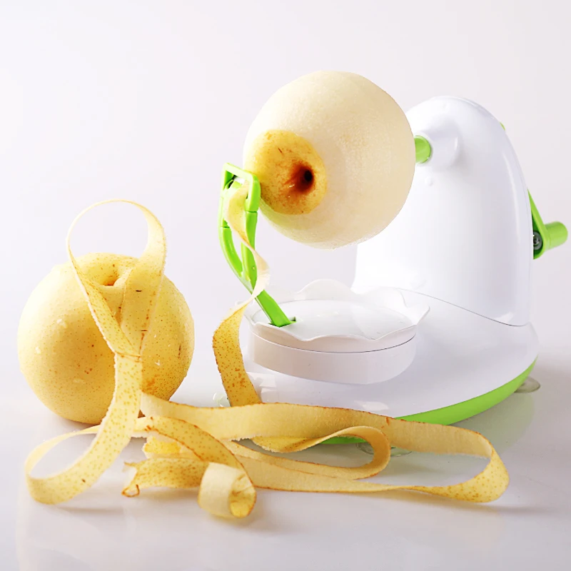 2017 Fashion Cool New Apple Peeler Multifunction Hand Handle Stainless