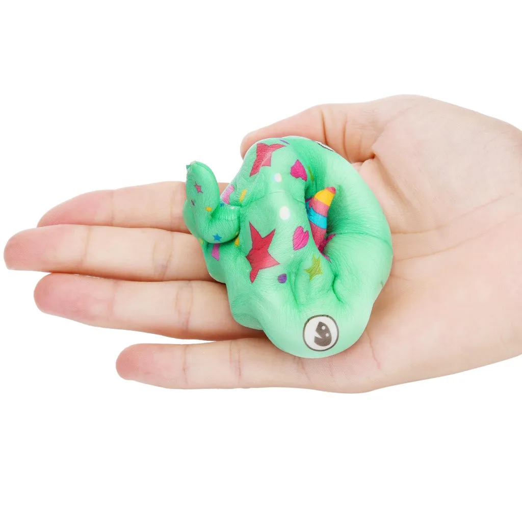 Kawaii Narwhal Squishy Slow Rising Cream Scented Gifts Squish For Stress Relief Wholsale Kids Toys