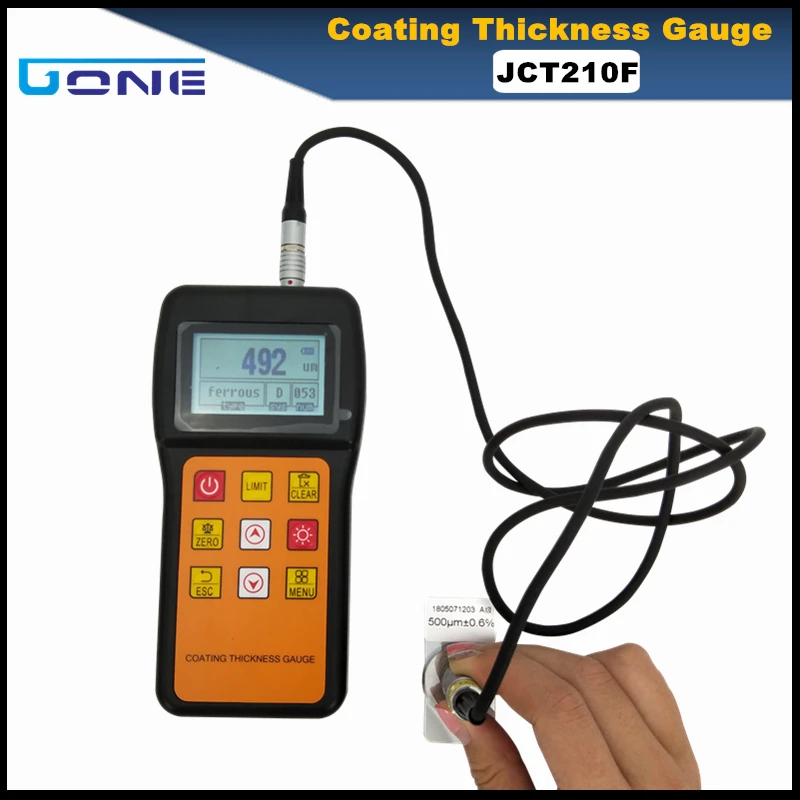 JCT210 paint coating thickness gauge portable car paint coating testing gauge