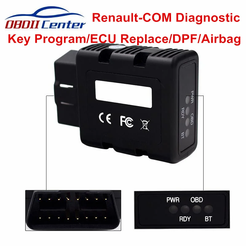 

Latest COM Diagnostic Tool Bluetooth Renult-COM Auto Diagnosis Interface Replace Can CLIP V178/V183 Full Chip Scan