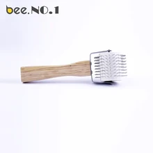 Пчела. № 1 Пчеловодство игольчатый Тип пчелиный прополис устройства 23*15 см 210 г Нержавеющая сталь резиновые сепаратор Пчеловодство оборудования