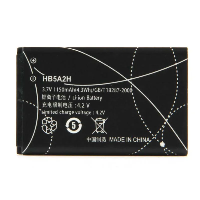 

Original High Capacity HB5A2H phone battery For Huawei T-MOBILE PULSE MINI TAP U1860U3100 U7519 U811 U7510 U7519 E5220 8000 T550