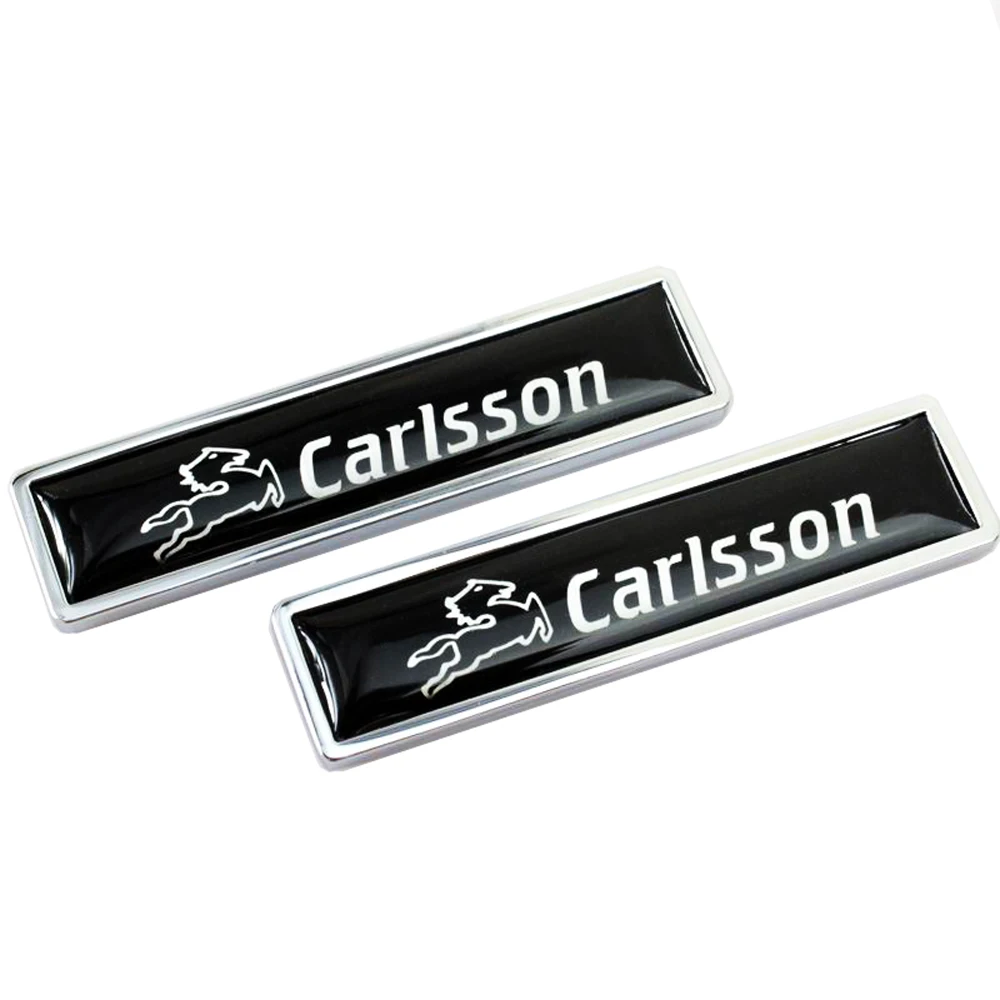 Украшение Автомобиля Знак наклейки для Mercedes Benz CARLSSON логотип металлическая