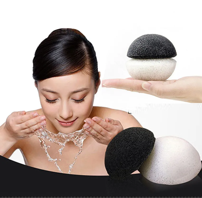 

Fashion special Hot Natural Konjac Fiber Face Wash Cleanse Sponge Puff Exfoliator Tools A2