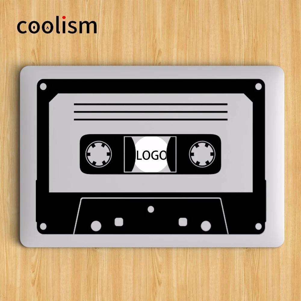 Old Audio Tape Creative Laptop Sticker for Apple Macbook Pro Decal Air