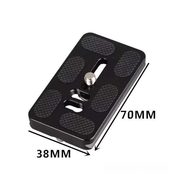 Easttowest PU-70 Quick Release Plate Монтажный Кронштейн Пластины быстрого крепления с 1/" винт для камеры Benro B0 B1 B2 J1 N1 шаровая Головка для штатива-трипода из Arca Swiss