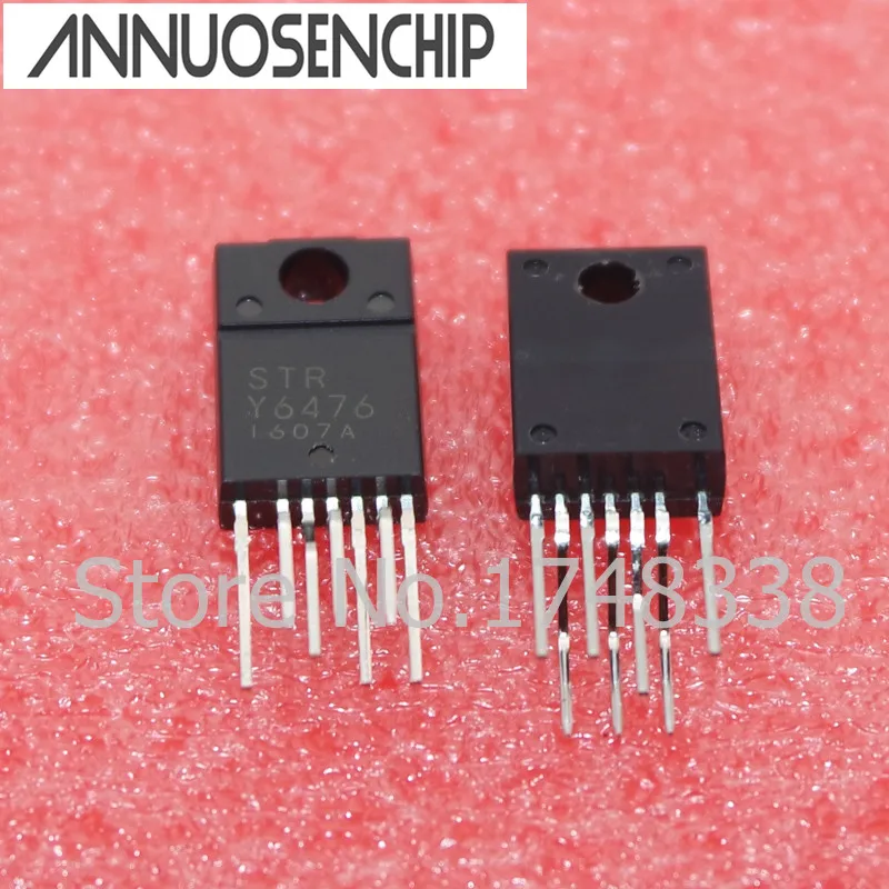 10pcs STR-Y6476 STRY6476 STR - Y6476 TO-220F 7Pins new and original