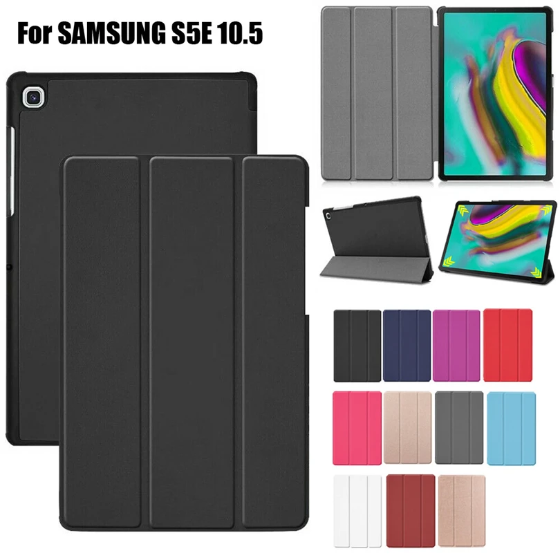 Чехол для планшета ZGPAX чехол подставка Samsung Galaxy Tab S5e 10 5 2019 Магнитный кожаный Sumsung