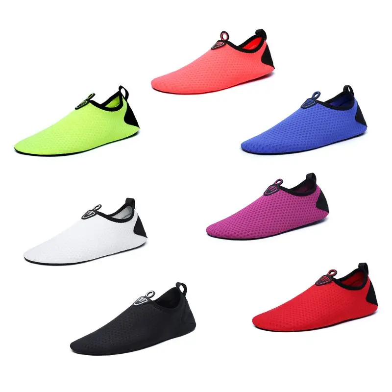 

1 Pair Unisex Thin Stretchy Diving Outdoor Sports Shoes Flexible Breathable Anti Slip Socks Surfing Yoga Waterproof Lightweight
