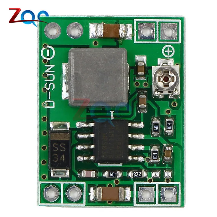 2 шт. мини 3A DC-DC конвертер Регулируемый понижающий трансформаторы модуль заменить LM2596s