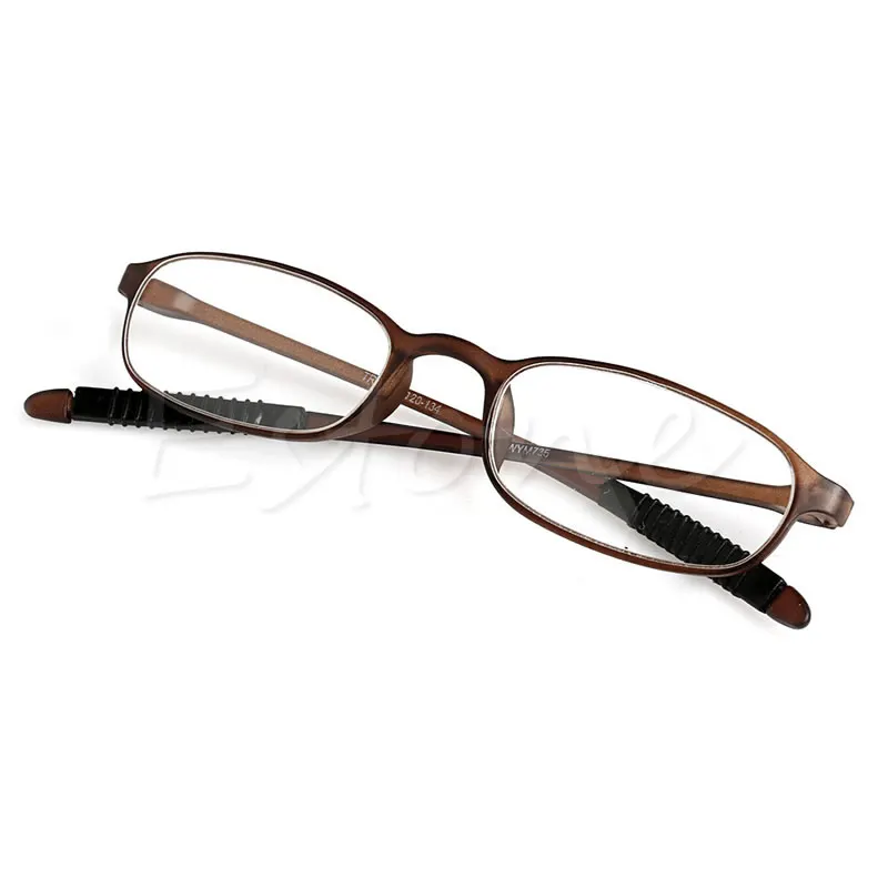 Для женщин Для мужчин TR90 эластичные очки для чтения читателей сила дальнозоркостью очки+ 1,00/1,50/2,00/+ 2,50,+ 3,00/3,50/4,00 - Цвет оправы: Tawny