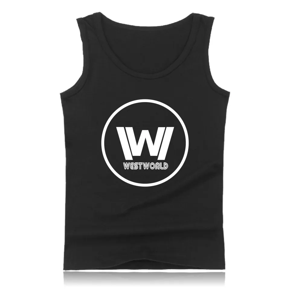 Westworld Sleeveless Tank Top Summer Men Bodybuilding And Plus Size